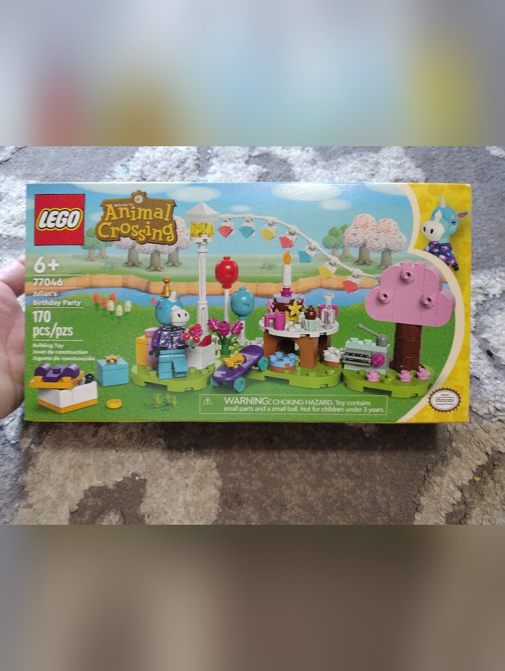 NEW Lego Animal Crossing Julien's Birthday Party Set